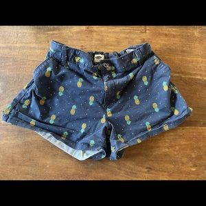 Old Navy Pineapple Shorts